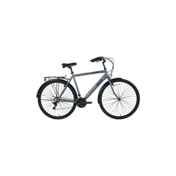 Bisan Comfortline 26 V 19K Şehir Bisikleti Metalik Gri Siyah - 2
