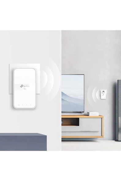 TP-Link TL-WPA7617KIT 300 Mbps Powerline Adaptör - 2