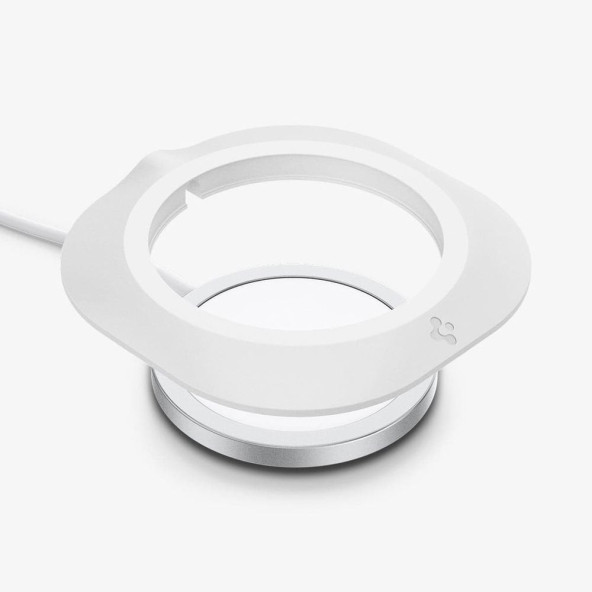 Spigen MagFit MagSafe Şarj Aygıtı için Kılıf (MagSafe Şarj Dahil Değildir) White - AMP02563