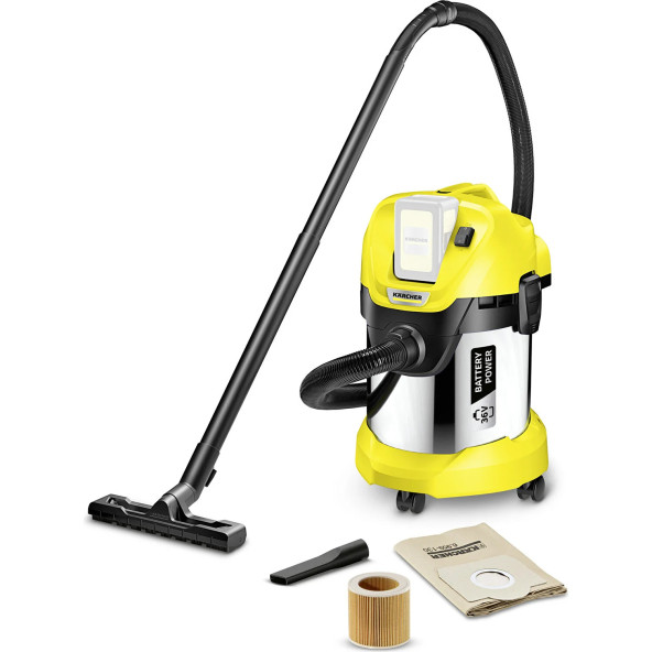 Karcher WD 3 Premium 36 V Bataryalı Çok Amaçlı Süpürge