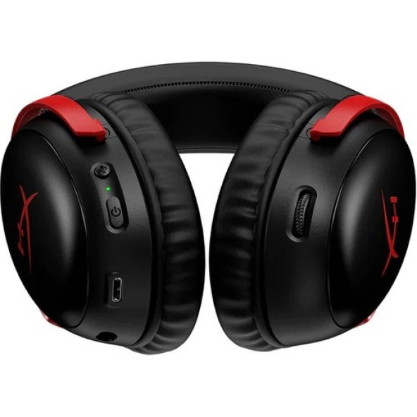 HyperX Cloud III 7.1 77Z46AA Kablosuz Mikrofonlu Kulak Üstü Oyuncu Kulaklığı OUTLET - 4