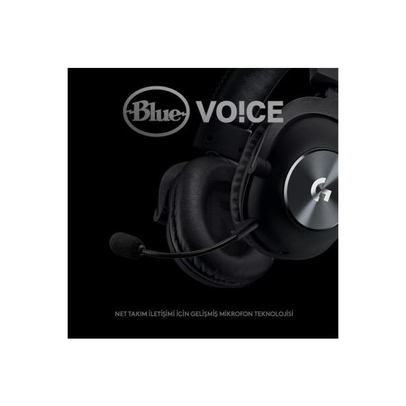 Logitech G Pro X 7.1 981-000818 Kablolu Mikrofonlu Kulak Üstü Oyuncu Kulaklığı - 3