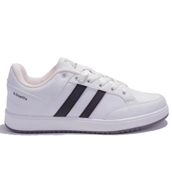 Kinetix Kort Pu Beyaz Gri Ortopedik Günlük Erkek Spor Ayakkabı - 2