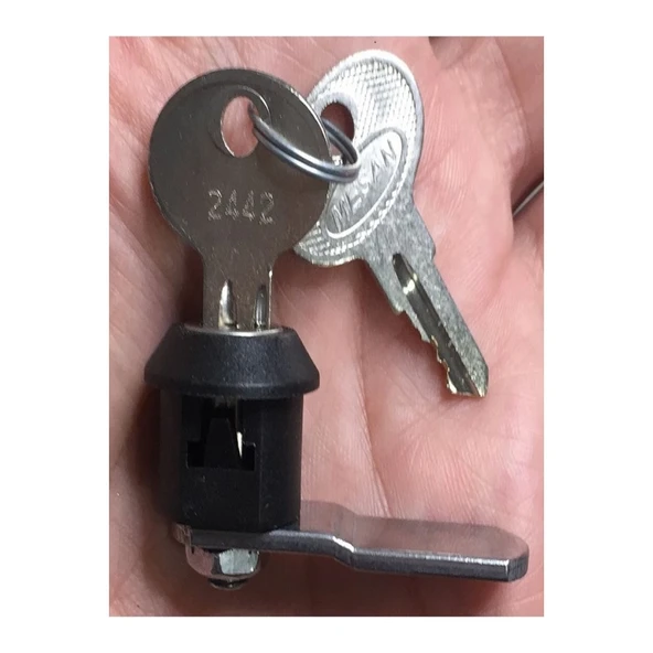 Mesan Mini Silindirli Pvc Kovanlı 2 Adet Kilit ürün görseli