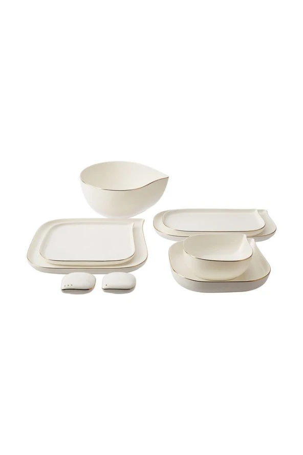 Streamline Slope 29 Parça 6 Kişilik Porselen Yemek Takımı - 6