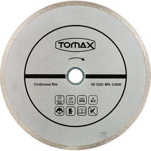 Tomax Sürekli Elmas Fayans Seramik Kesici 115x2.0x22