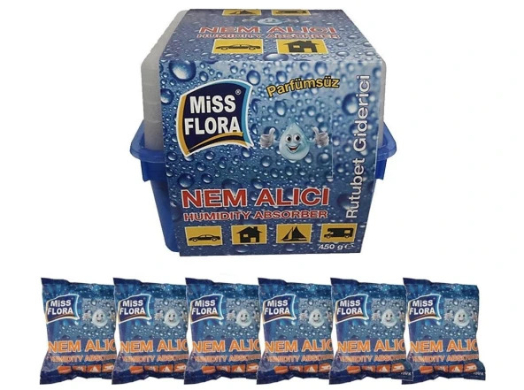 Miss Flora 450 Gram Nem Alıcı +  6 Yedek Tablet - 2