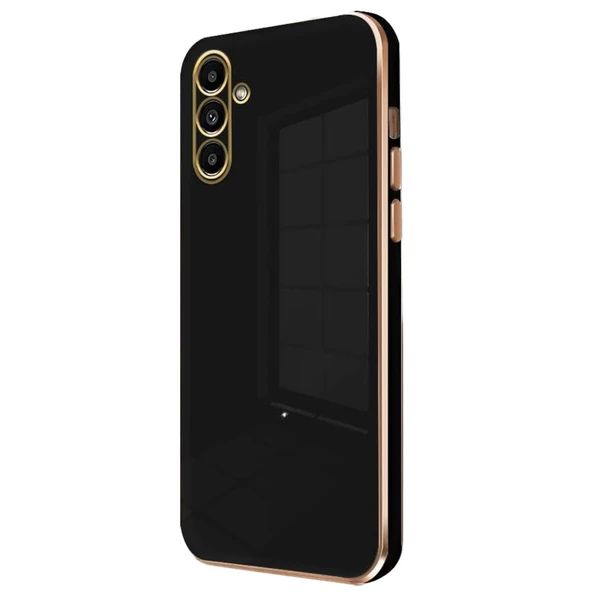 Gpack Samsung Galaxy M15 5G Kılıf Bark Parlak Silikon Renkli Kamera Korumalı