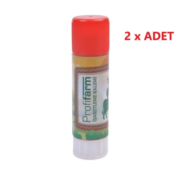 Profifarm İşaretleme Kalemi-Kırmızı-2 Adet