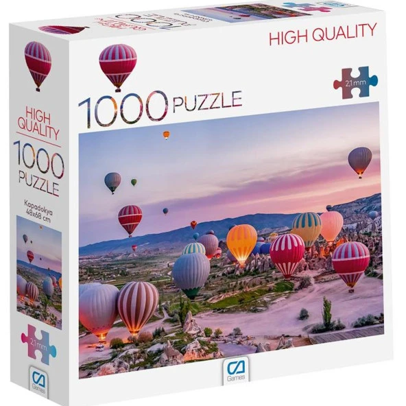 Ca Kapadokya 1000 Parça Puzzle 7031