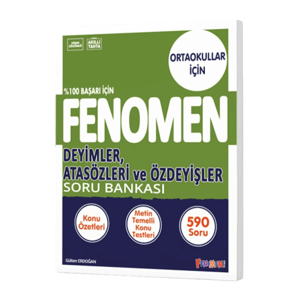 FENOMEN 8 DEYIMLER ATASÖZLERI VE ÖZDEYISLER SORU BANKASI