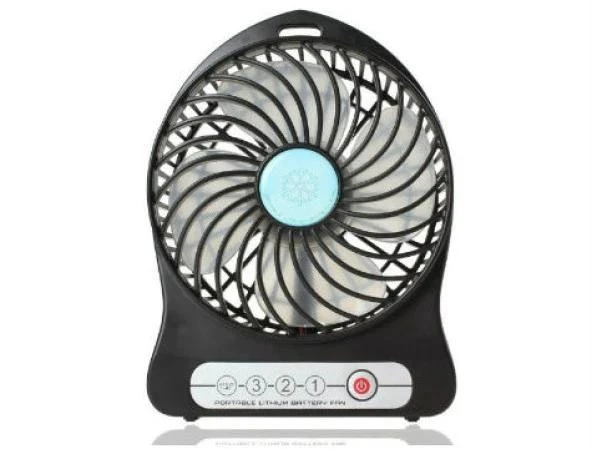 Şarjlı Taşınabilir Mini Fan - Vantilatör - 3