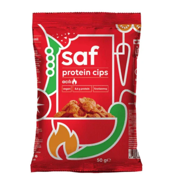 Saf Nutrition Acılı Protein Cips 50 gr