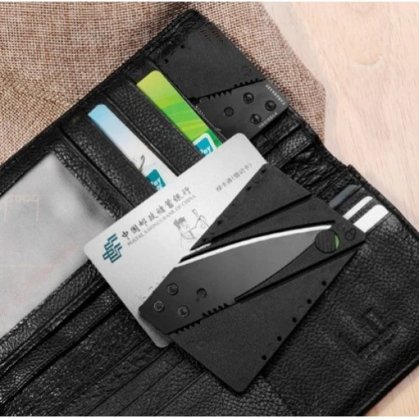 Kredi Kartı Şeklinde Bıçak (Kutusuz) CARDSHARP KREDİ KARTI ŞEKLİNDE BIÇAK