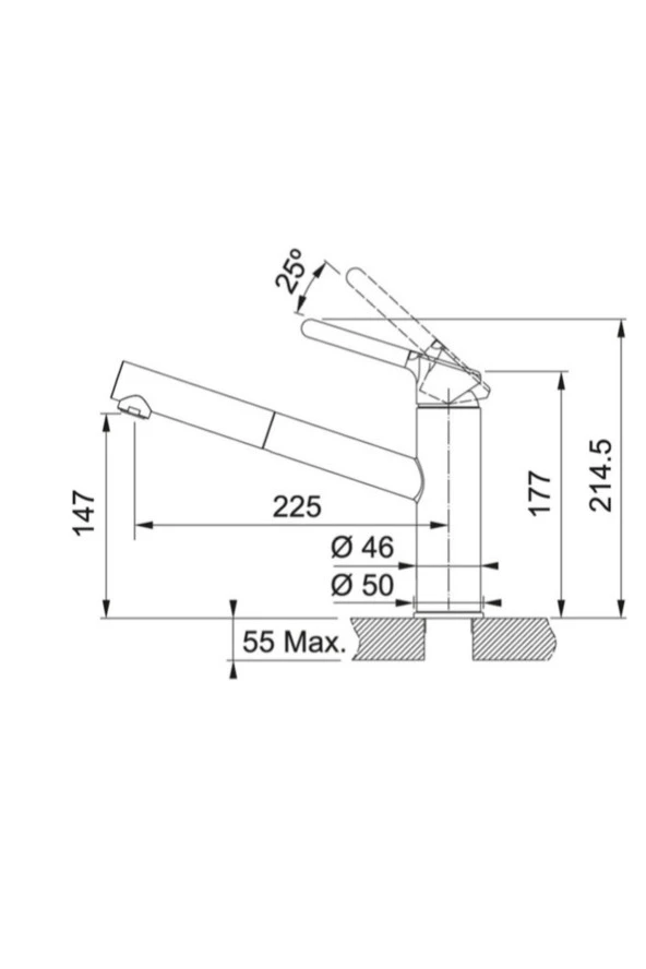 Armatür Orbit Doccia Nero - 2