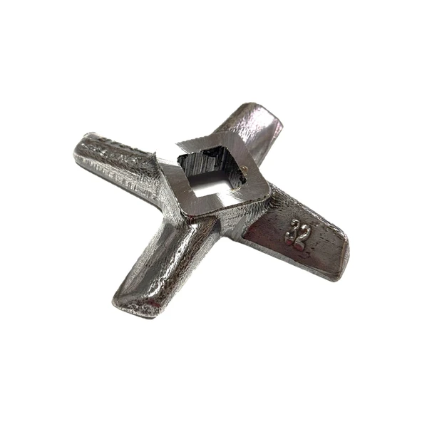 32 No Et Kıyma Makinesi Ayna 20 mm Kuşbaşılık + Bıçak - Resim 3