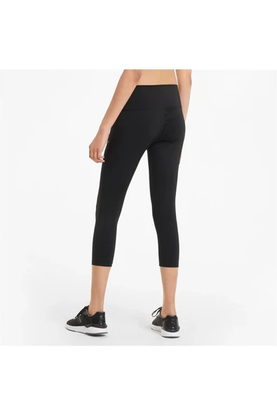 Puma Active - Kadın Siyah 3/4 Spor Tayt - 586861 01 - 2