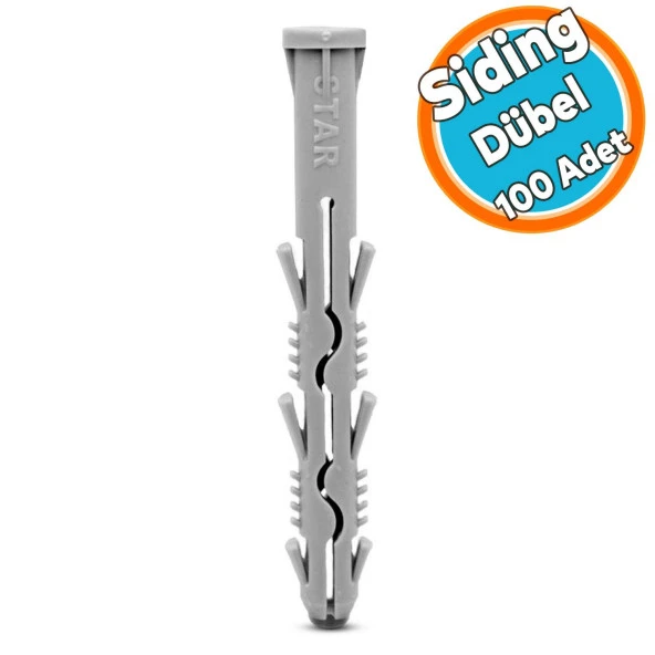 Siding Dübel Boşluklu Tuğla Dübeli 10x100 mm 100adet