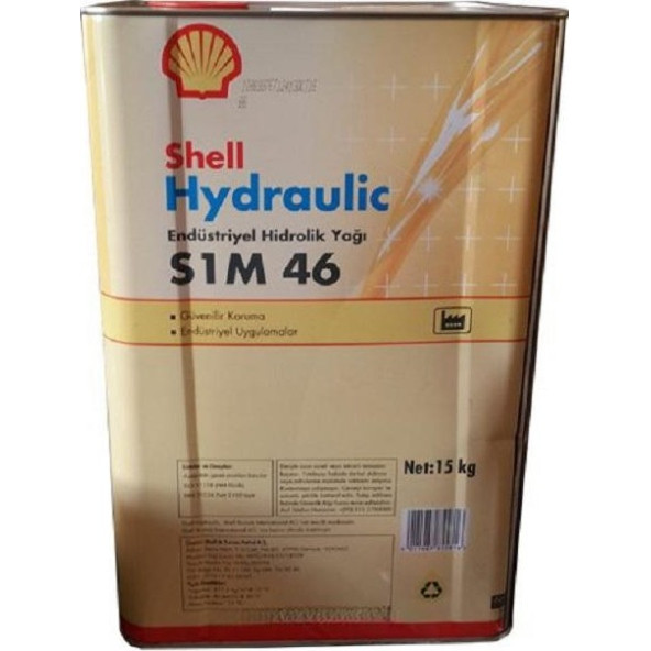 Shell Hidrolik S1 M 46 17 Litre
