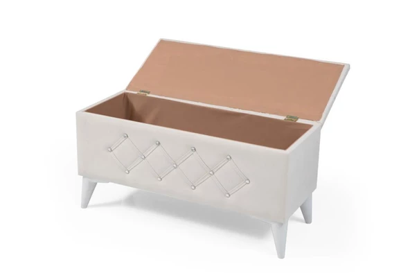 Sandıklı Puf Kapitone Ayak Ucu Oturma Markiz 110cm - 6
