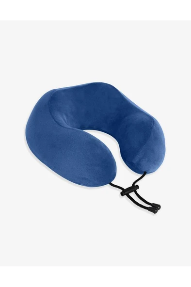 Comfy Ortopedik Seyahat Yastığı Visco Boyun Destekli Seyahat Yastığı - Mavi | Ergo Travel - Resim 3