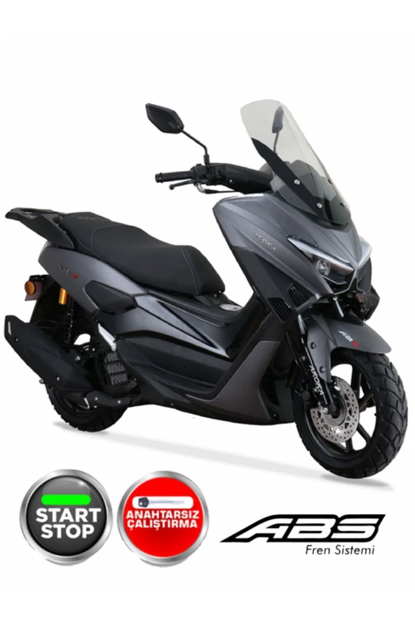 Arora Max-t 150 Motosiklet - Gri