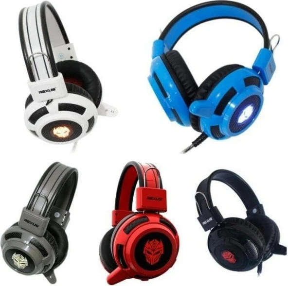 F15 Mikrofonlu Işıklı Gaming Kulaklık Siyah - 2