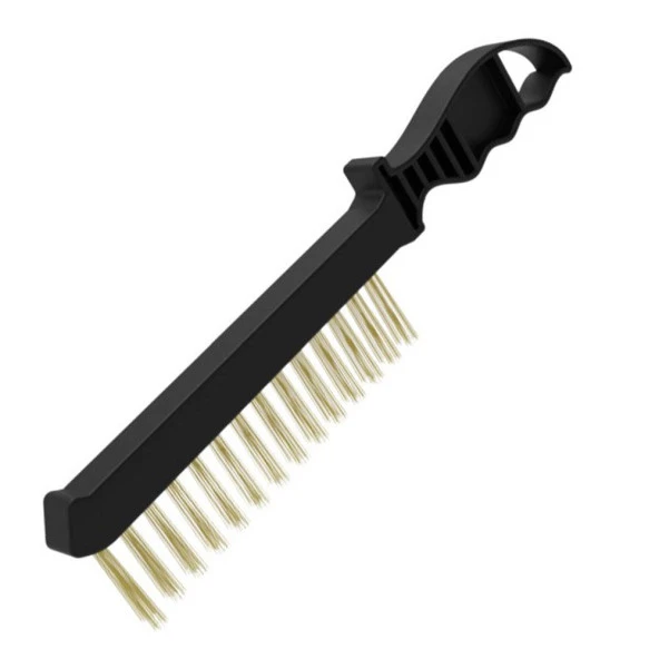 Plastik Saplı Tel Fırça Kir Pas Temizleme Fırçası 23 cm - 2