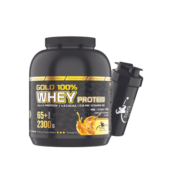 Torq Nutrition Gold Whey Protein Muz Aromalı 2300 Gr