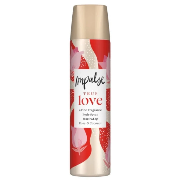 Impulse True Love Body Sprey Deodorant 75 ml