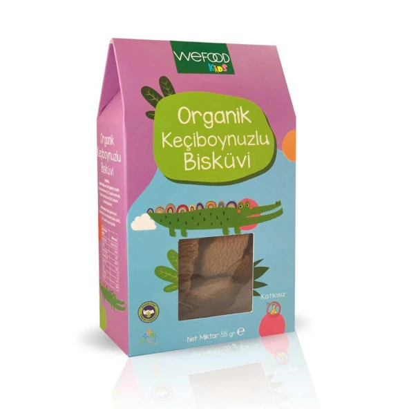 WEFOOD KİDS KEÇİBOYNUZLU BİSKÜVİ 55 GR