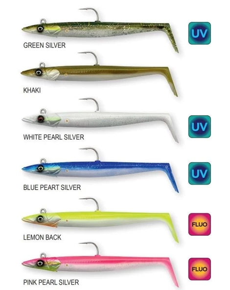 Savage Gear Sandeel V2 12cm 22g 1 Kafa 2 Gövdeli Silikon Yem - 2