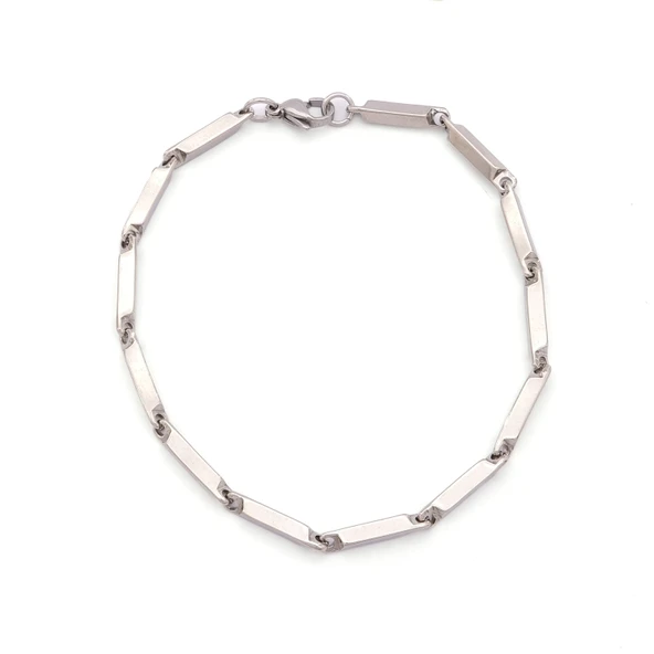 Küp Model Çelik Erkek Bilekliği EBLK-506 ürün görseli