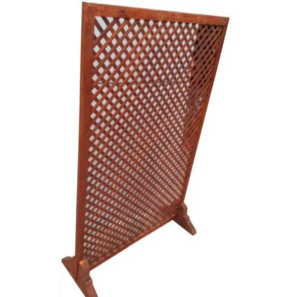 Ahşap Paravan - Tik Rengi 100*150 - 2