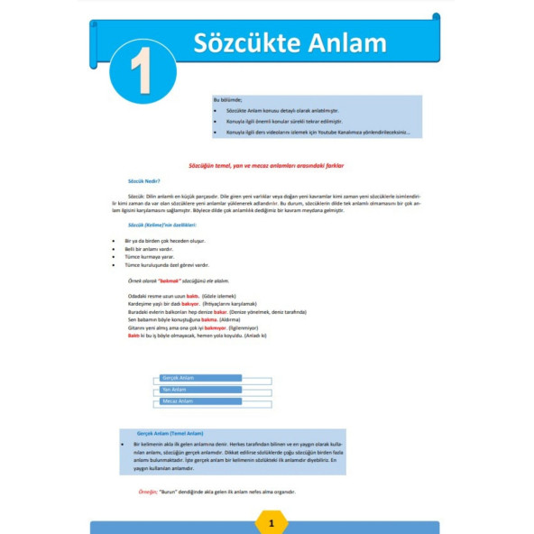 Tüm Sınavlar İçin TÜRKÇE Fasikül Seti (8 Süper Fasikül) - 8