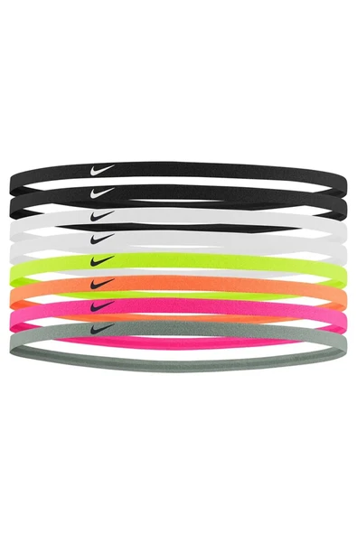 Nike N.000.2547.909.OS Skinny Headbands 8 Pk Unisex Saç Bandı