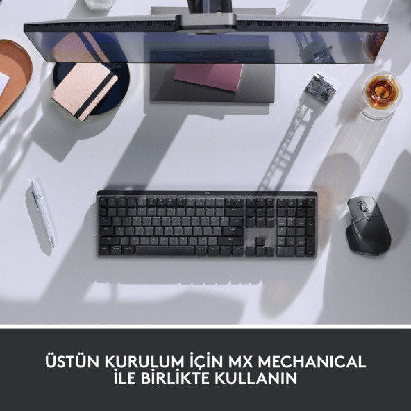 Logitech Mx Master 3S For MAC Beyaz Bluetooth Lazer Mouse - 10