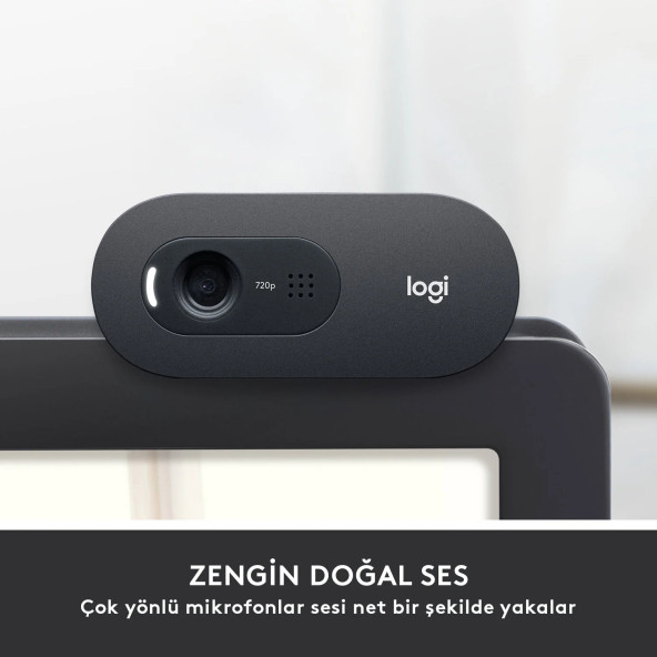 Logitech C505 960-001364 Mikrofonlu Webcam - 7