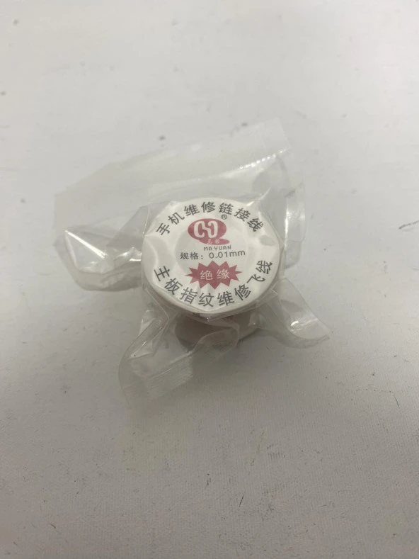 Emaye Kaplı Bakır Yol Çekme Teli 0,01mm 15 Metre - 3