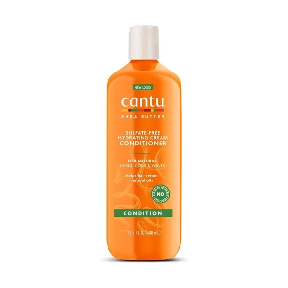 Cantu Kıvırcık ve Dalgalı Saçlar Sülfat İçermeyen Nemlendirici Saç Kremi 400 mL ürün görseli