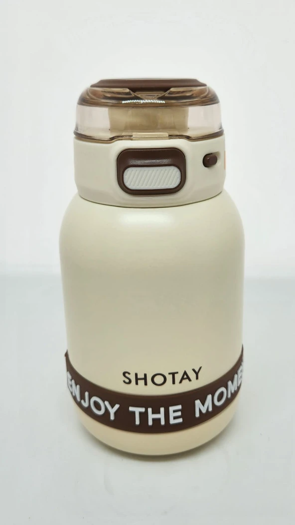 Shotay ST-8901 Enjoy 600ML Termos Matara Beyaz