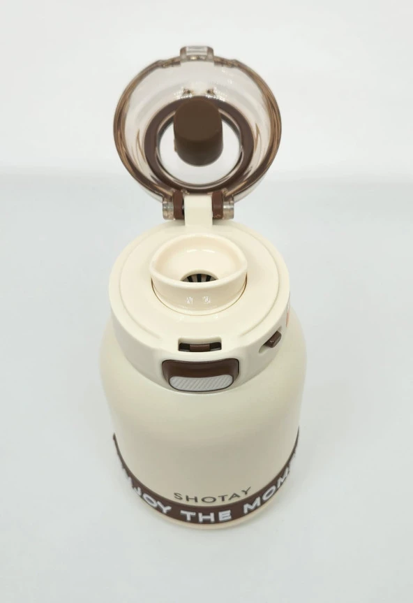 Shotay ST-8901 Enjoy 600ML Termos Matara Beyaz - 3