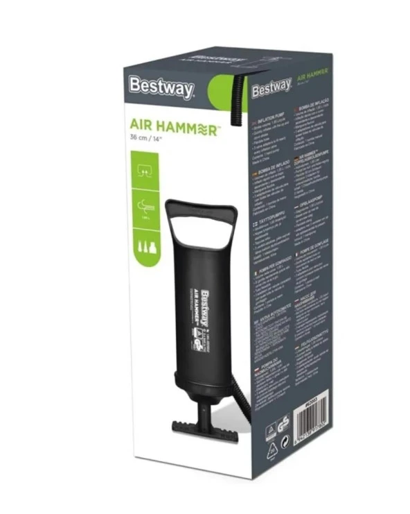 Bestway 62003 36Cm Çift Fonksiyonlu El Pompası