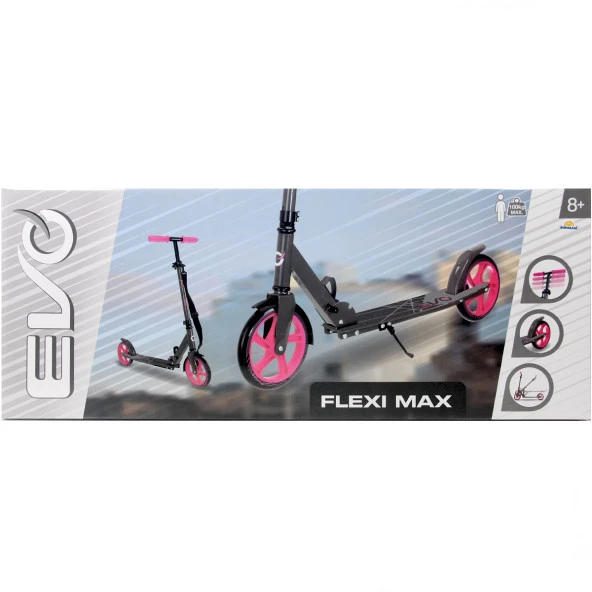 Evo Flexi Max 2 Tekerlekli Scooter Pembe - 4