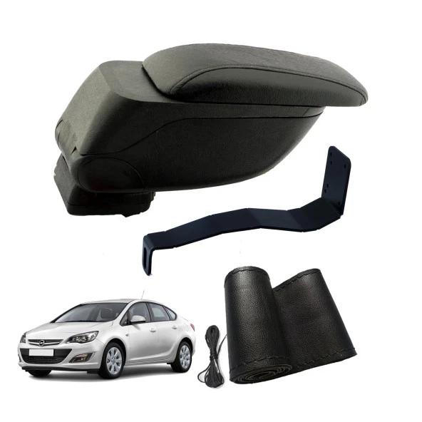 3 Tıkla Eko Set Opel Astra J Sedan 2016 Geniş Hacimli  Delmesiz Çelik Ayaklı  Kolçak ve Direksiyon Kılıfı