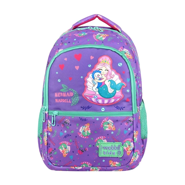 Waddell Deniz Kızı Desenli Lisanslı İlkokul Çantası Beslenme Çantalı 24204 - 3