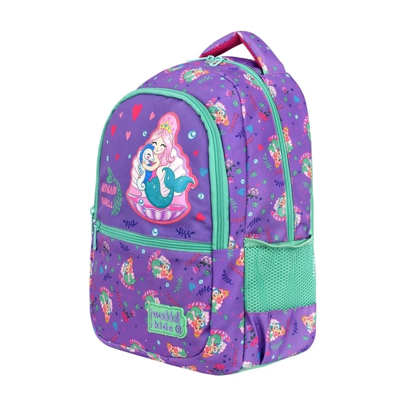 Waddell Deniz Kızı Desenli Lisanslı İlkokul Çantası Beslenme Çantalı 24204 - 4