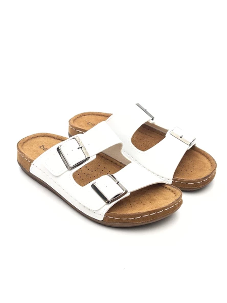 Bento 41001 Kadın Çift Toka Comfort Günlük Terlik - 4