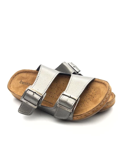 Bento 41001 Kadın Çift Toka Comfort Günlük Terlik - 2