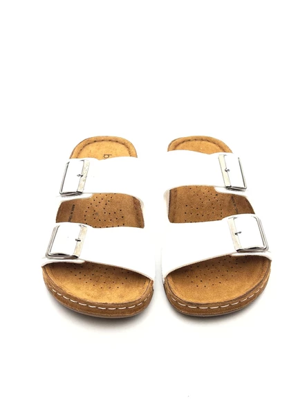 Bento 41001 Kadın Çift Toka Comfort Günlük Terlik - 5